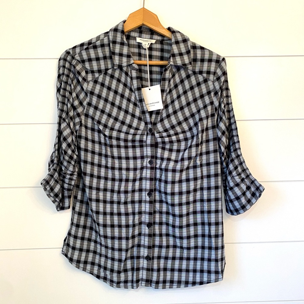 3 for $15 - NWT “Beach Lunch Lounge” button down